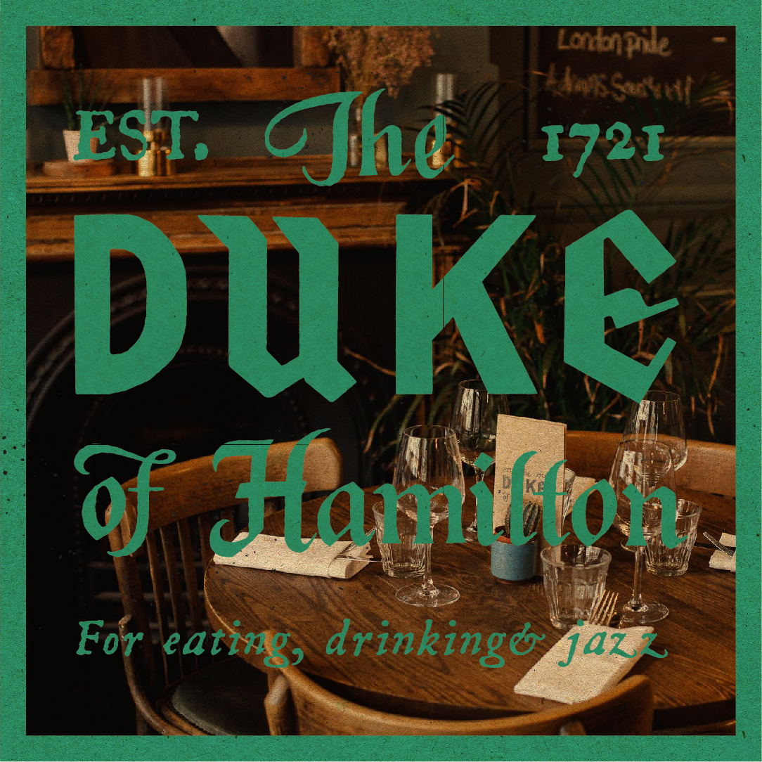 The Duke of Hamilton ~ Gift Card