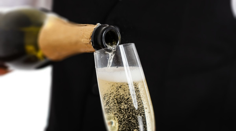 Bottle of Champagne