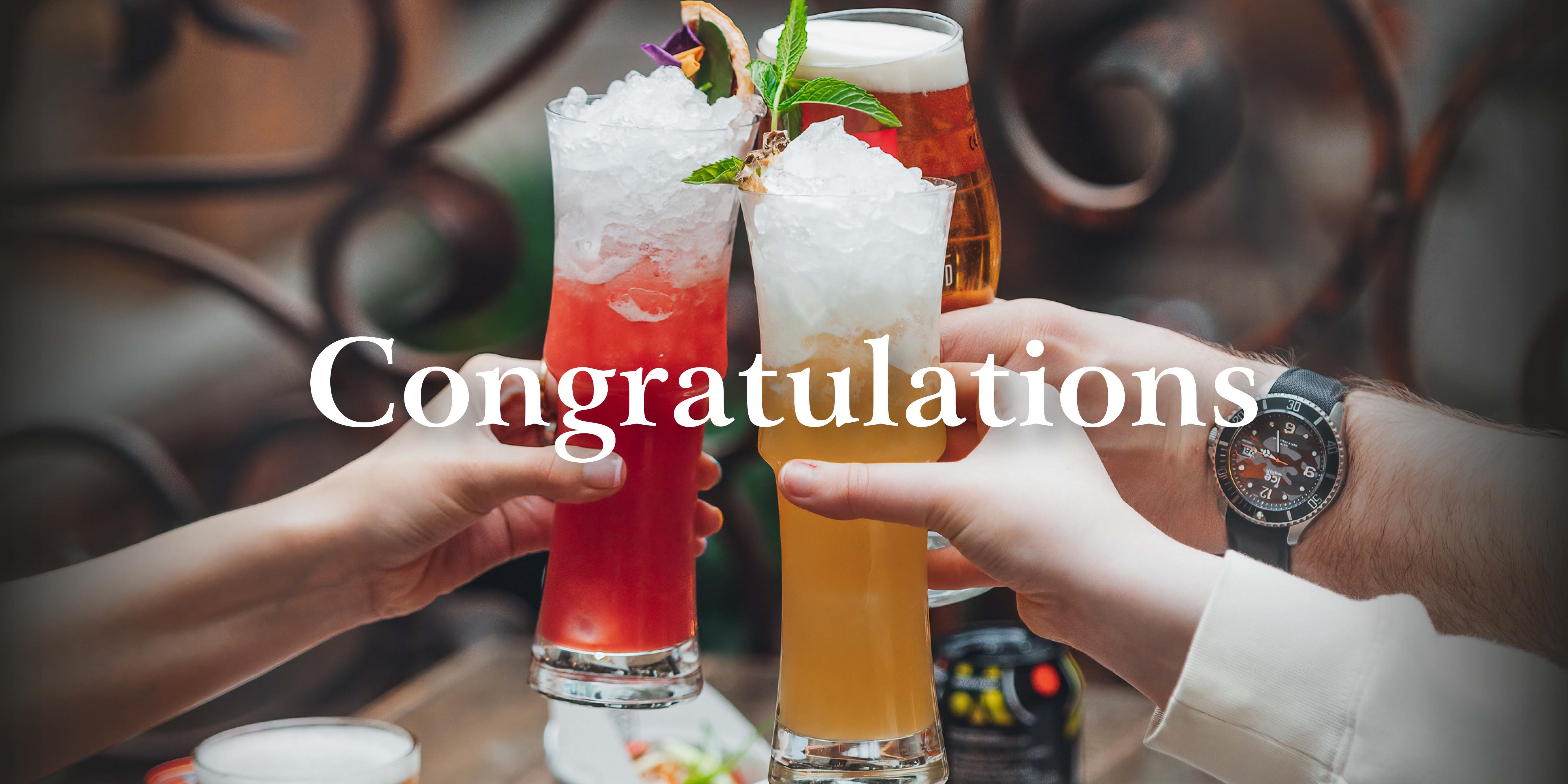 Congratulations