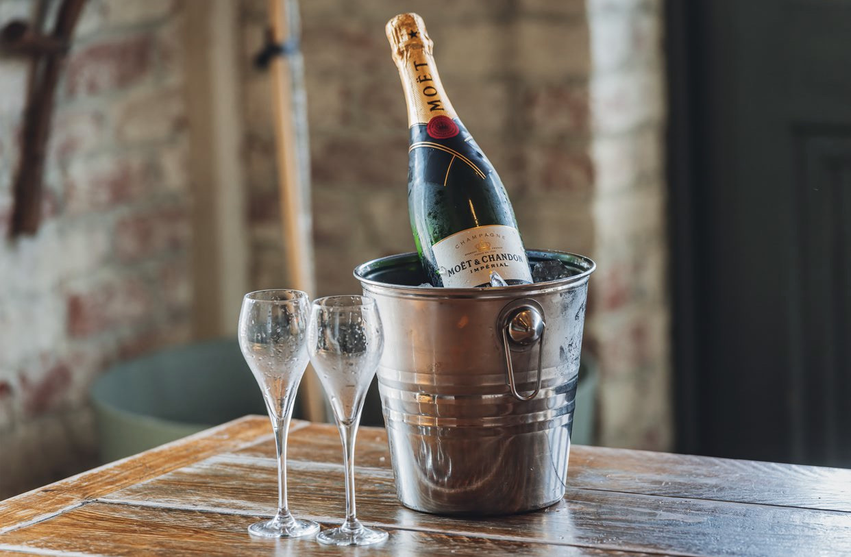 Bottle of Moët & Chandon