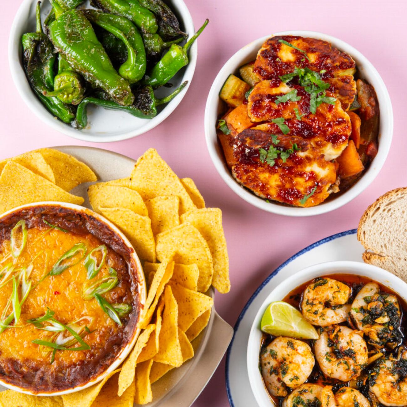 Three Tapas & Two Cocktails