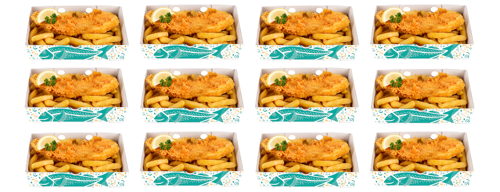 "Fish & Chips Frenzy" Year-Long Gift Card