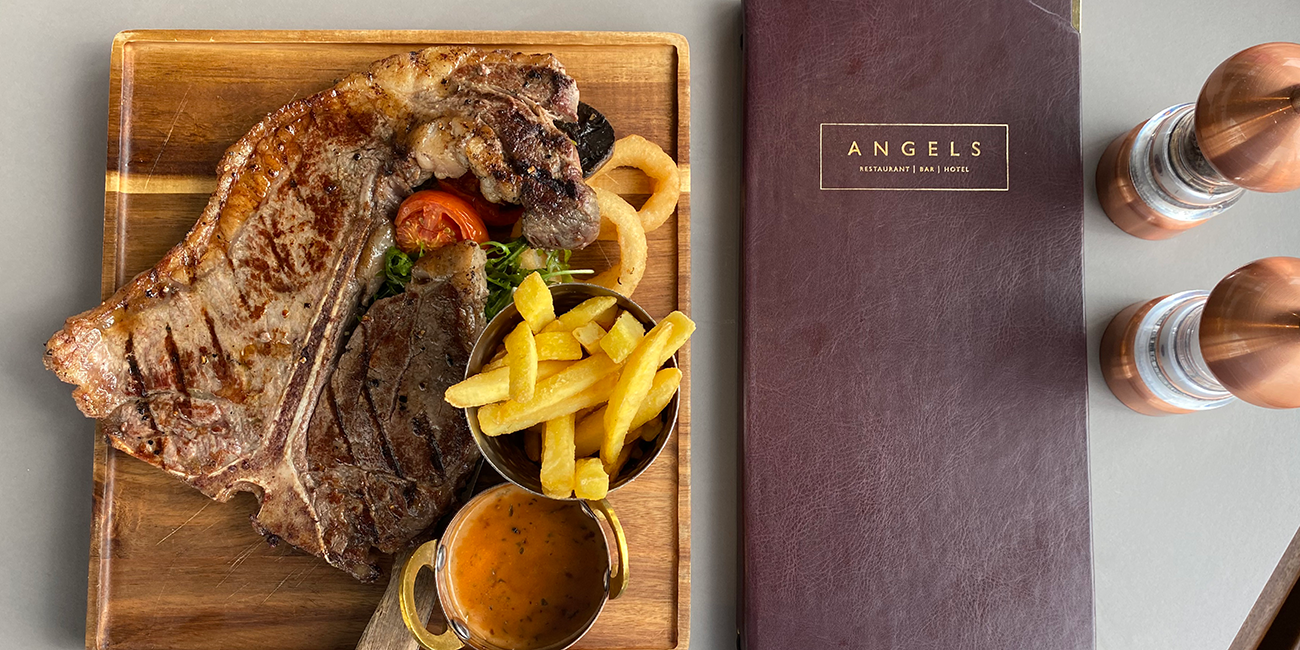 Dinner, Bed & Breakfast at Angels Hotel