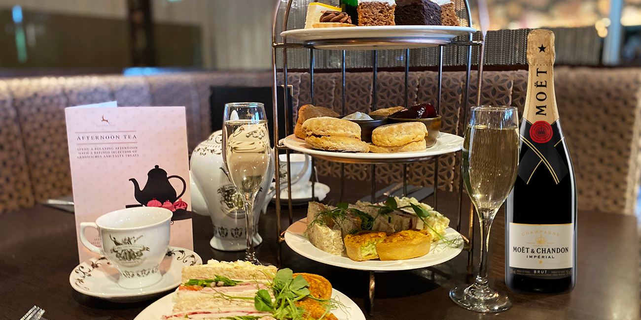 Champagne Afternoon Tea at Dalziel Park Hotel