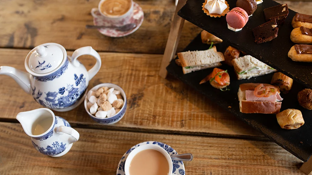 Afternoon Tea For Two With A Glass Of Fizz Or G&T