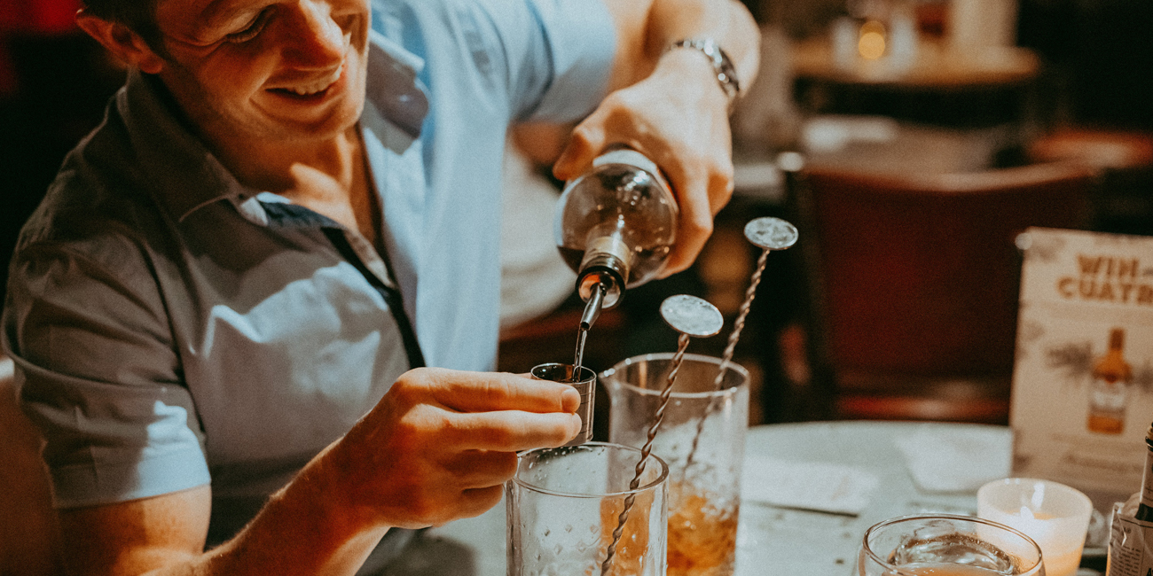 Cocktail Masterclass for 8 guests.