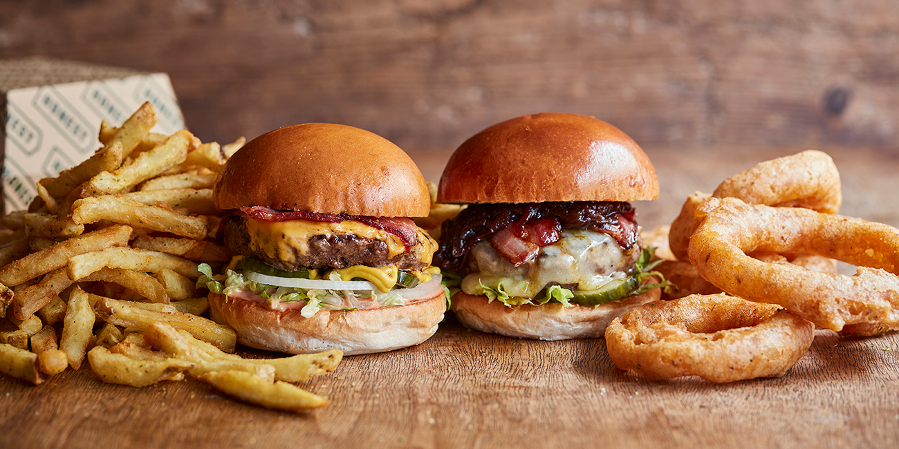 HONEST BURGERS MEAL FOR TWO