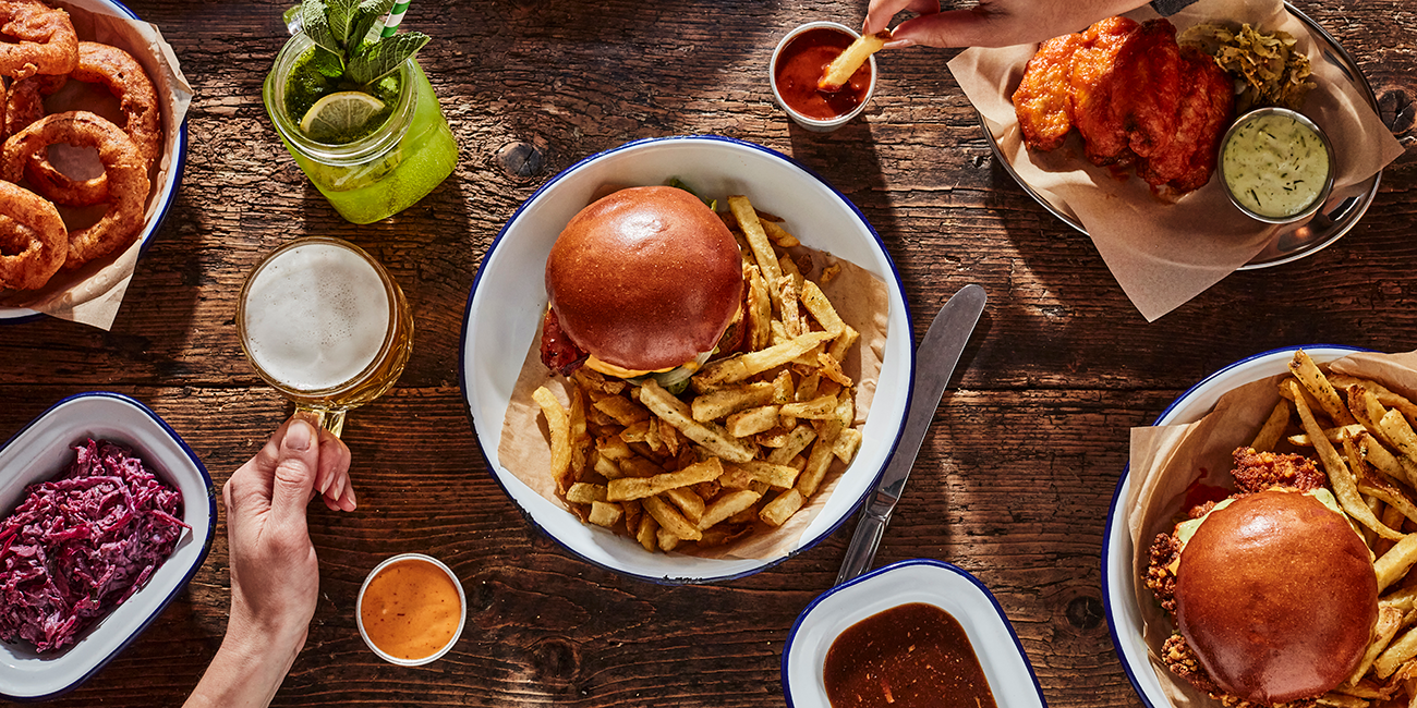 HONEST BURGERS MEAL FOR FOUR