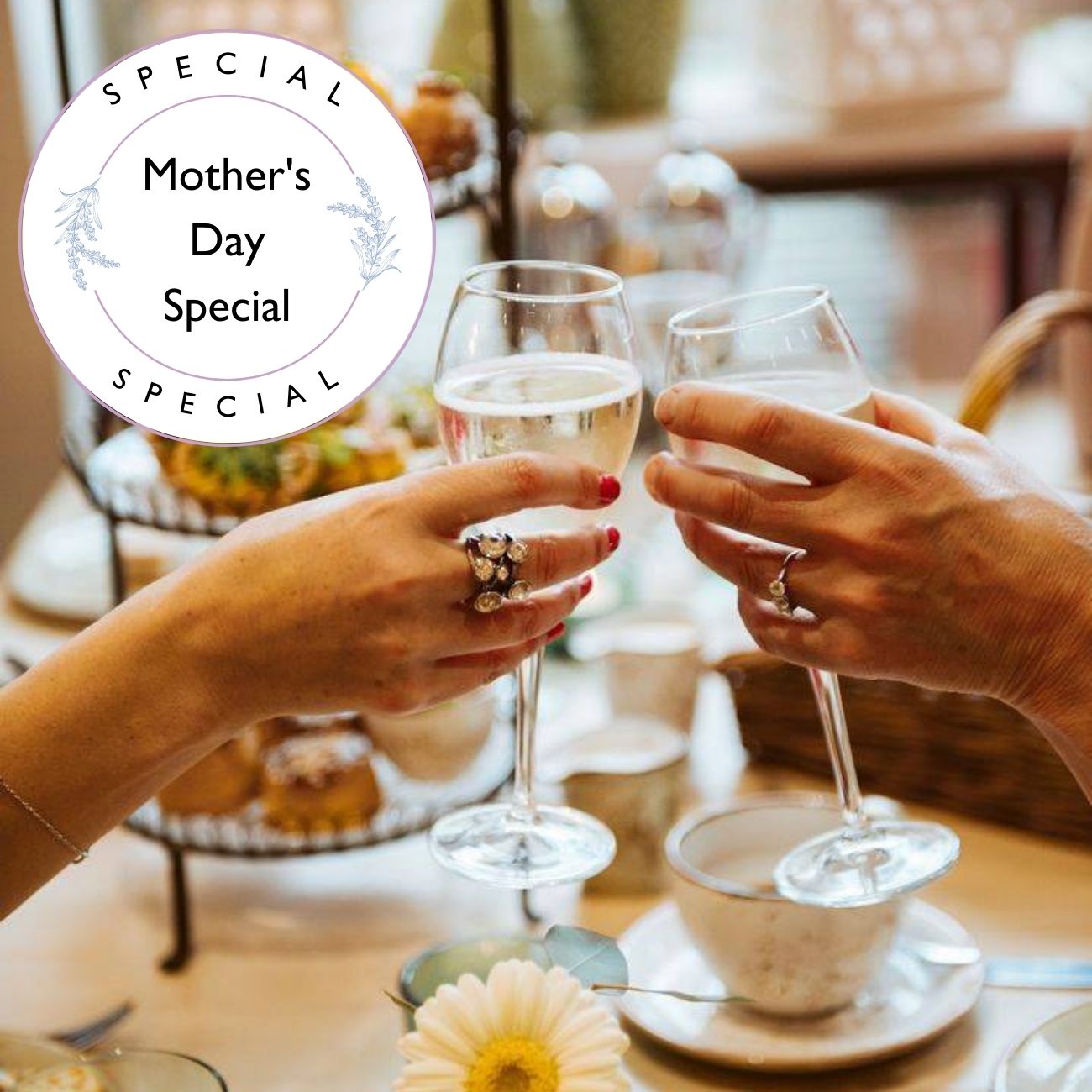 Champagne Afternoon Tea for 2