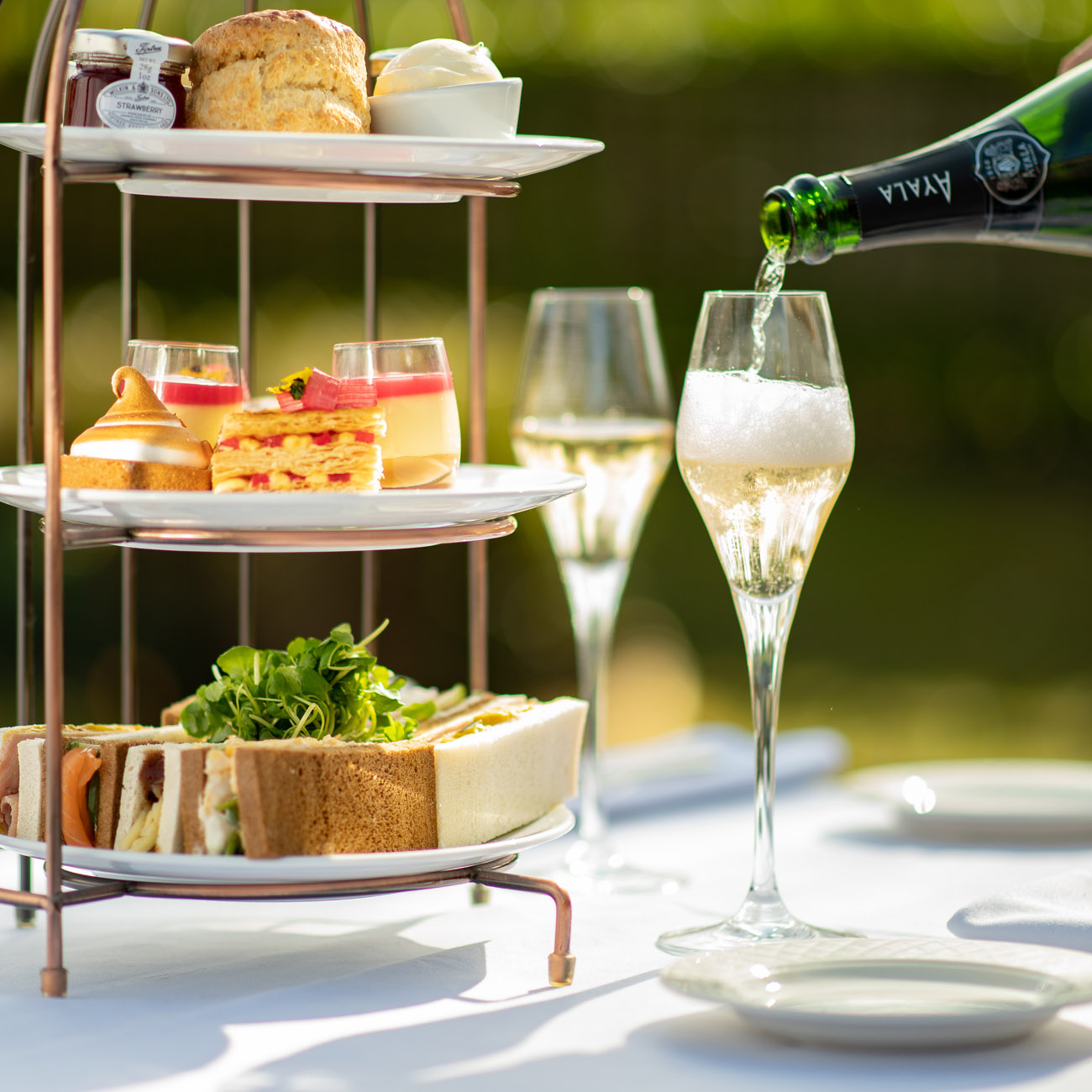 Champagne Afternoon Tea For Two