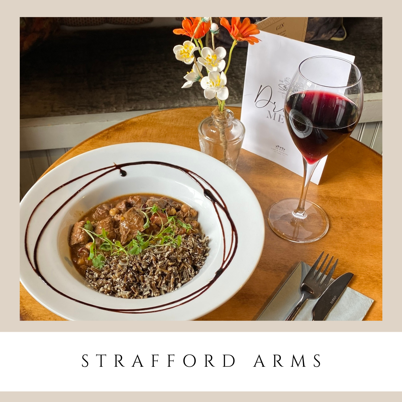 The Strafford Arms Gift Voucher