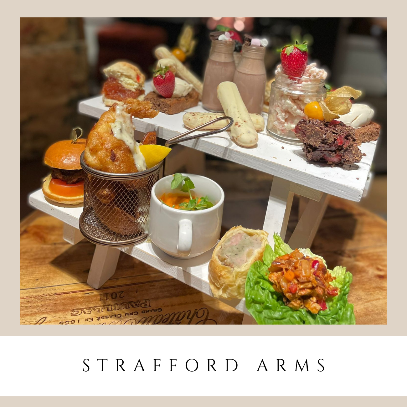 Afternoon Tea for 2 at The Strafford Arms
