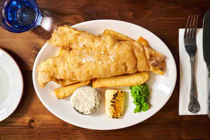 Moving in Fish & Chips for two