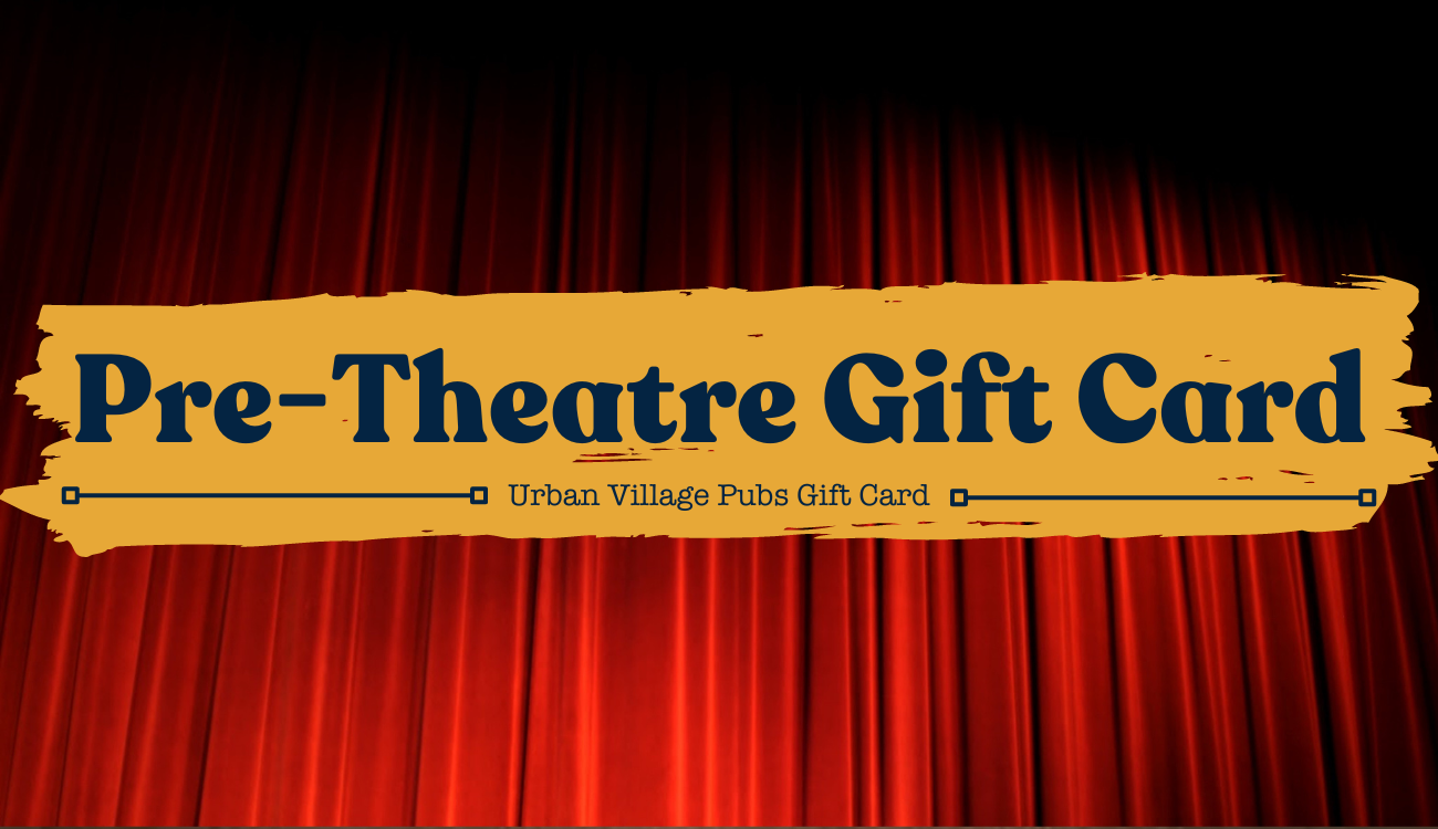 Pre Theatre Dinner Gift Card