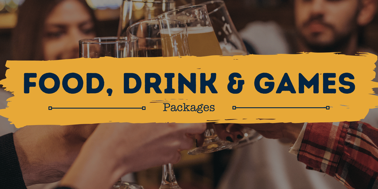 Food, Drink & Games Packages - Darts /Shuffleboard