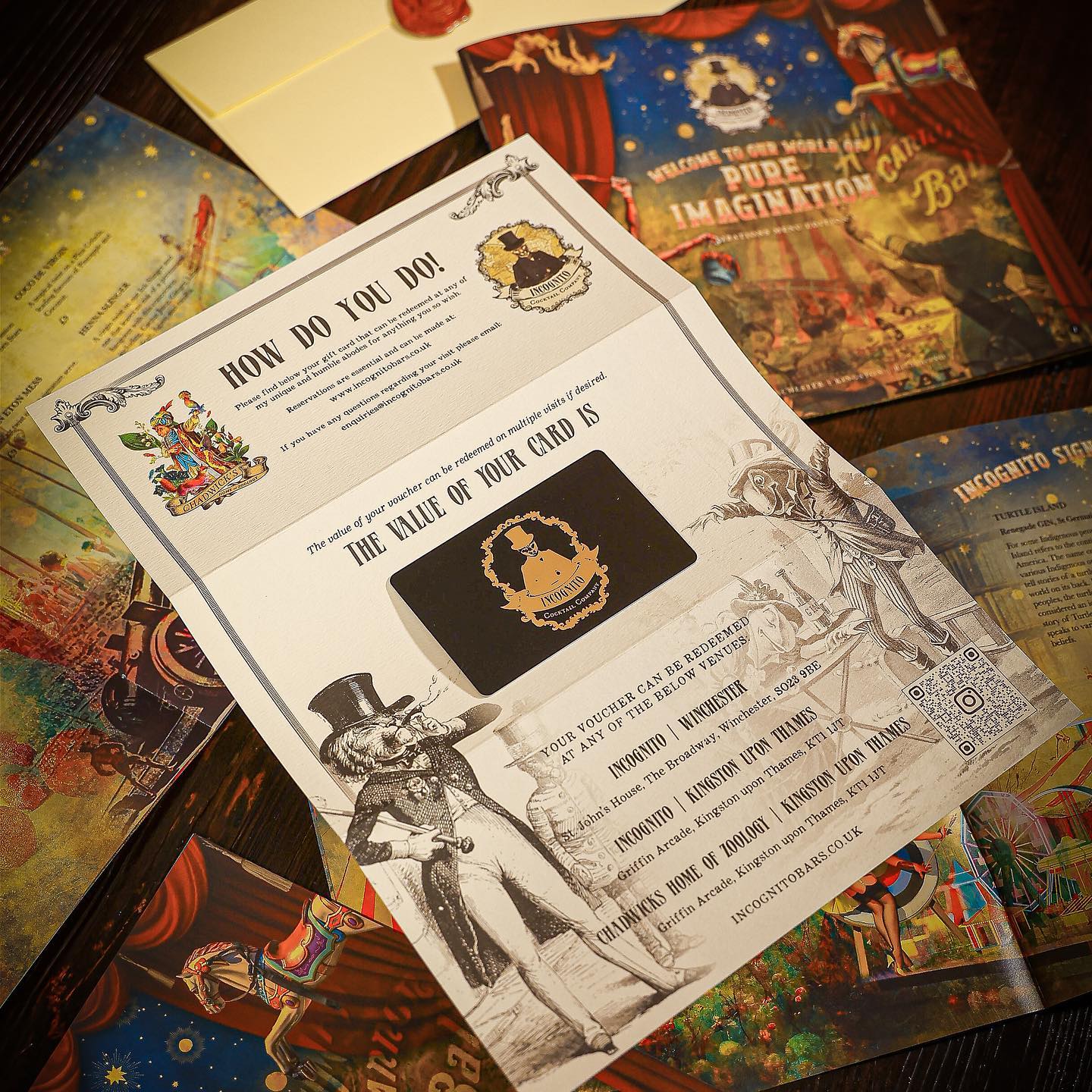 Incognito Gift Voucher