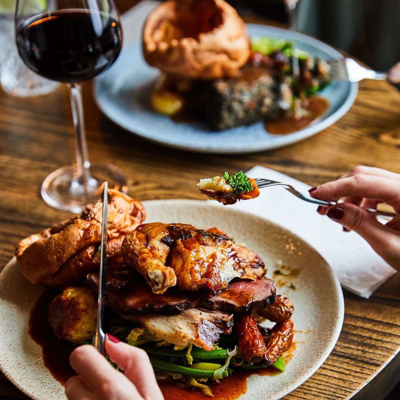 Sunday Roast for two (£80)