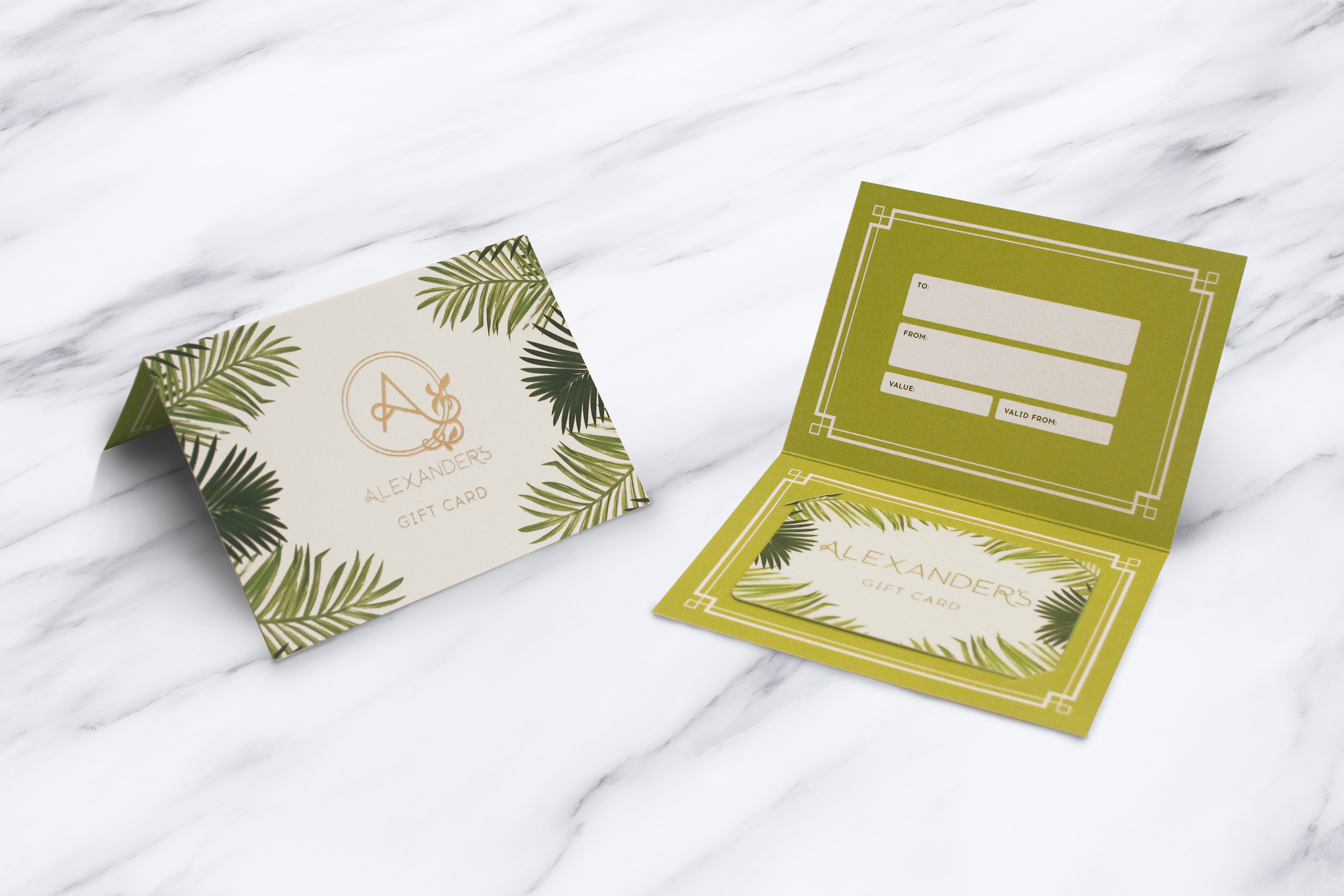 Alexander's Gift Cards