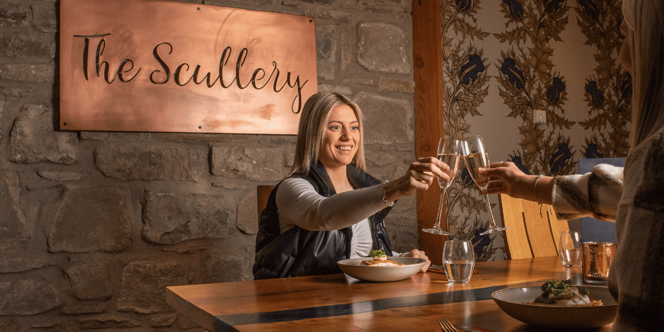 Dinner for two & a bottle of prosecco