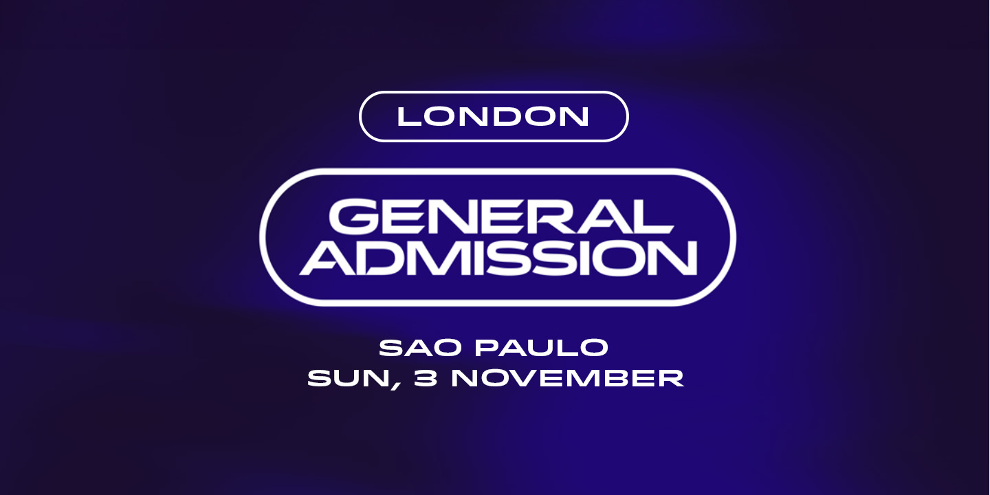 London General Admission - Sao Paulo 2024