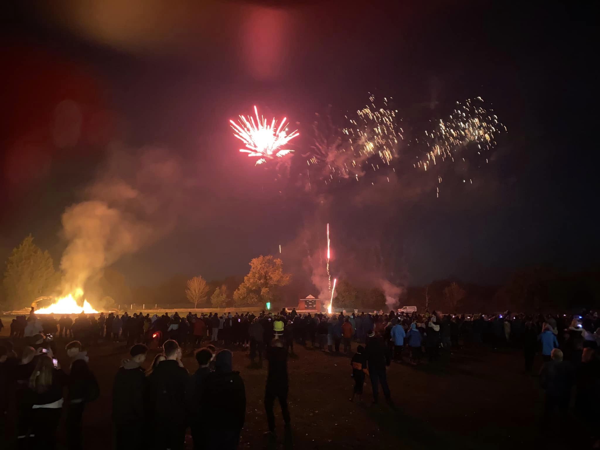2024 Haslington Cricket Club Bonfire