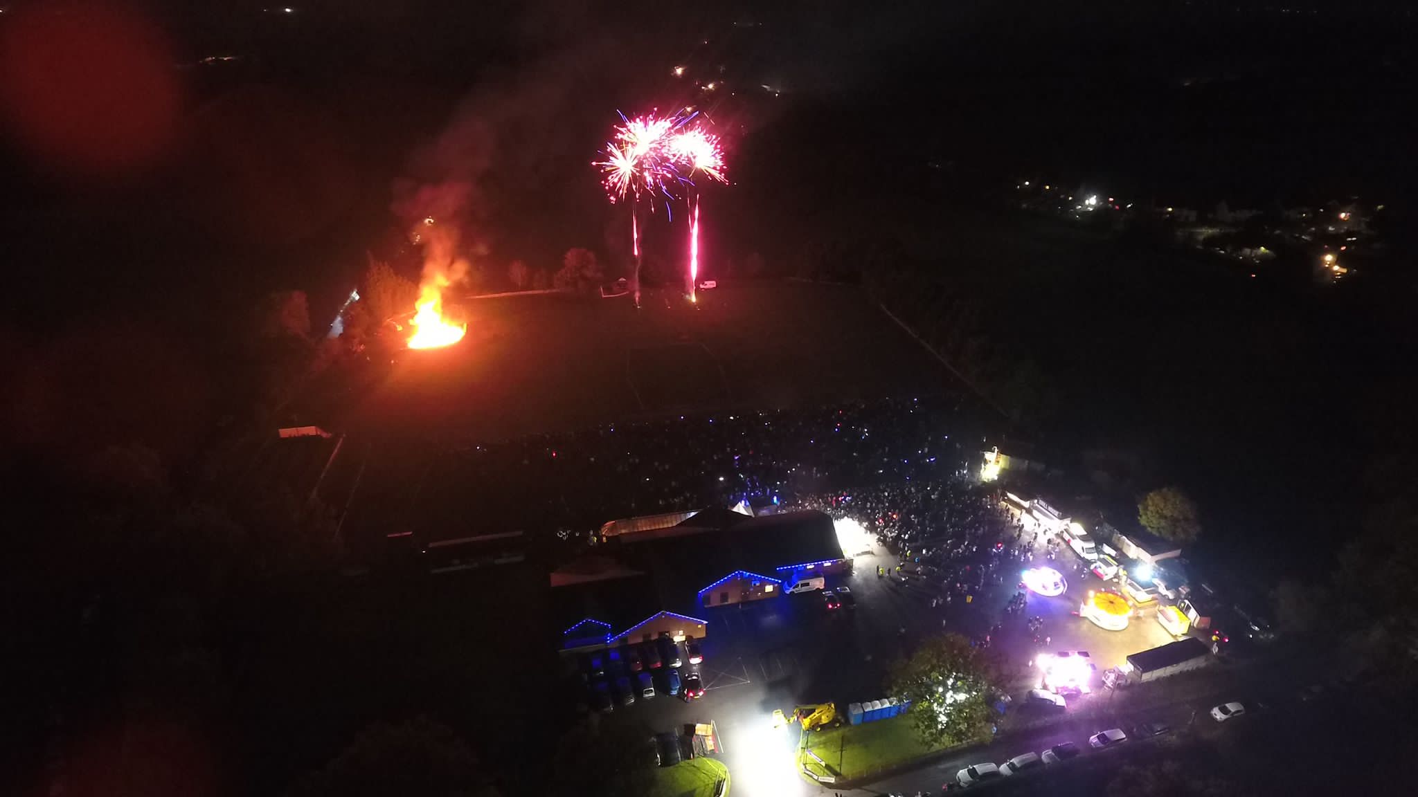 2024 Haslington Cricket Club Bonfire