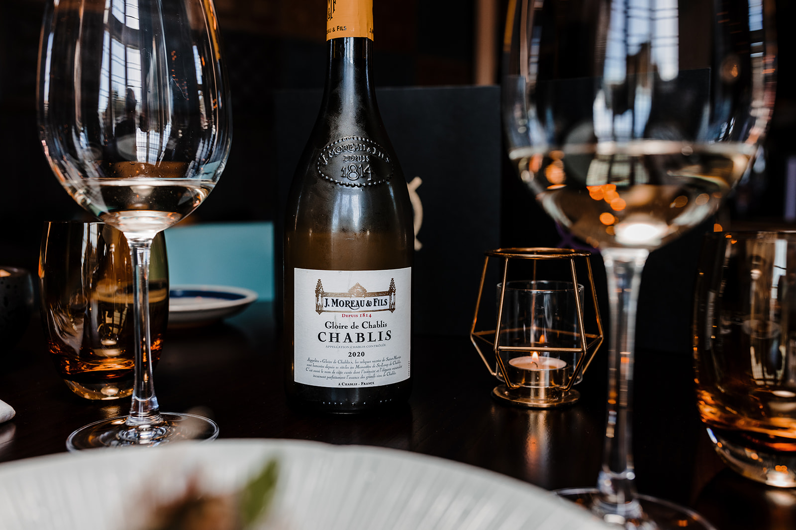 Three Course Dinner and a Bottle of Wine for Two
