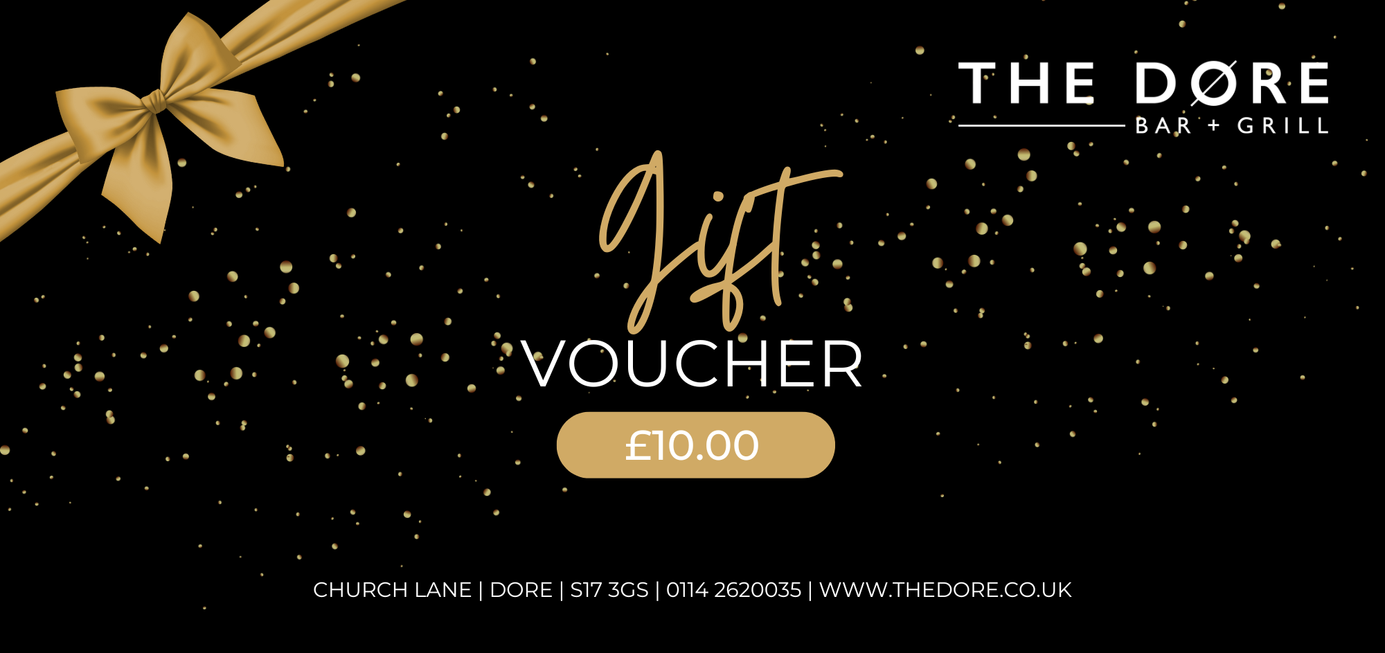 The Dore Gift Voucher