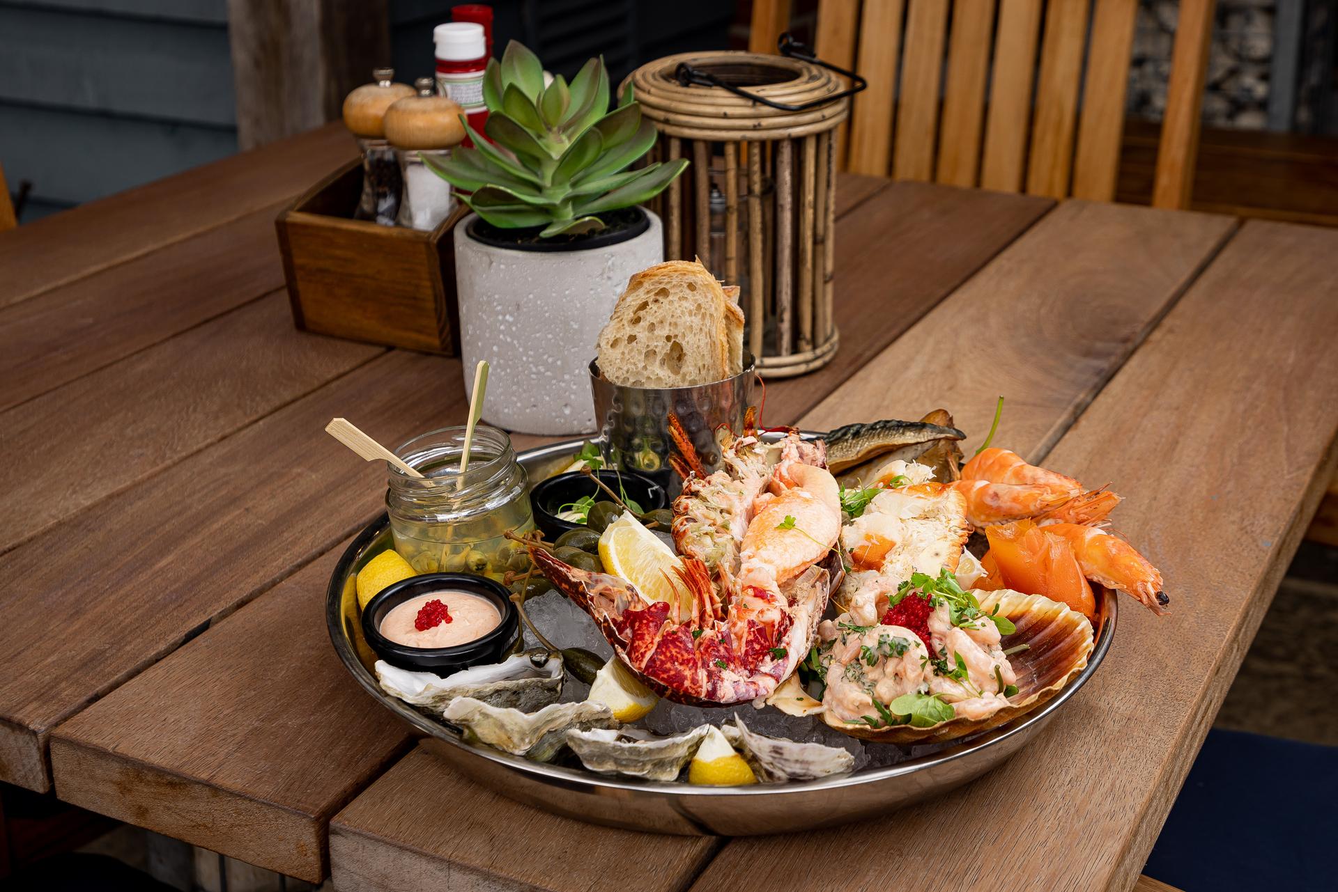Seafood Platter for 2 & a bottle of Nyetimber