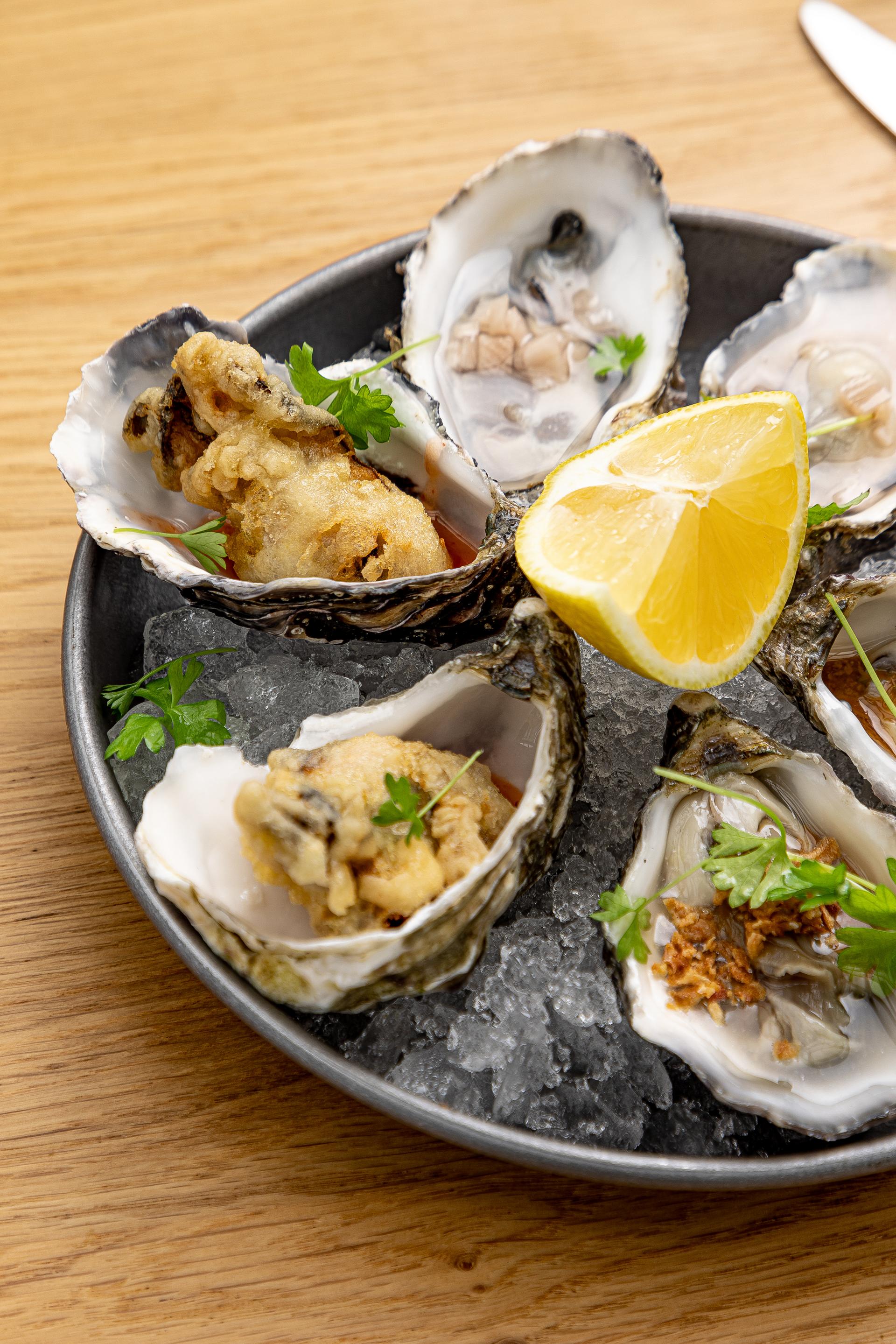 Bottle of Burn Valley Marsh White & Oysters