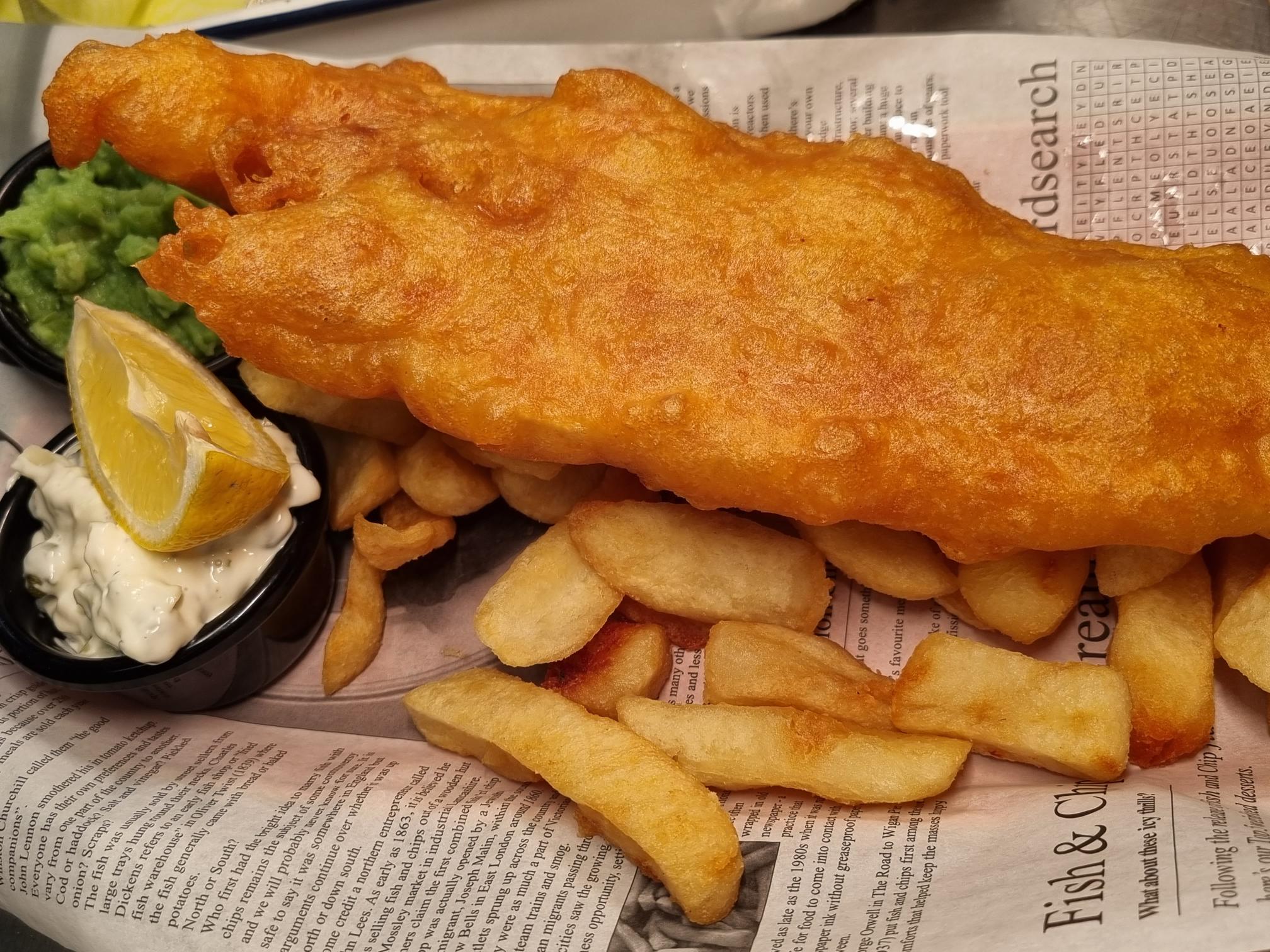 Fish and Fizz Fryday for two