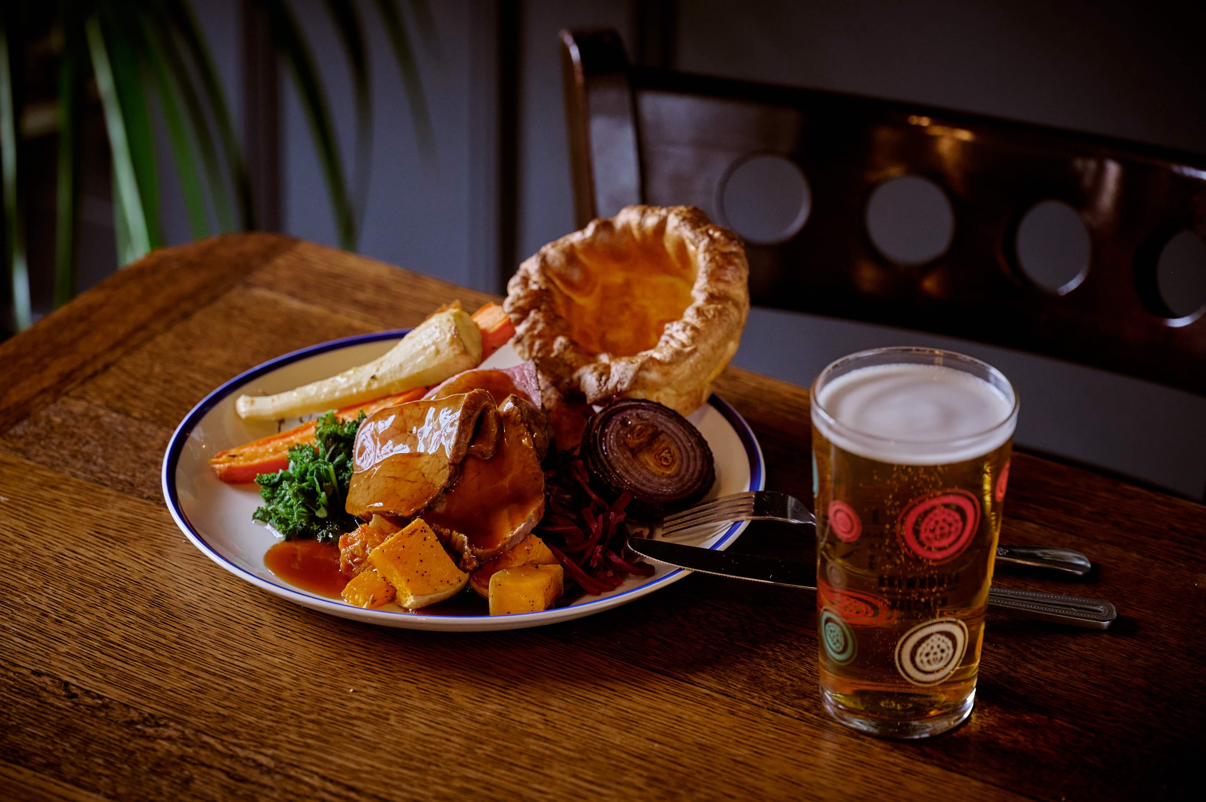 Sunday Roast & Craft Pint
