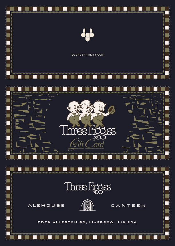 Three Piggies Gift Voucher