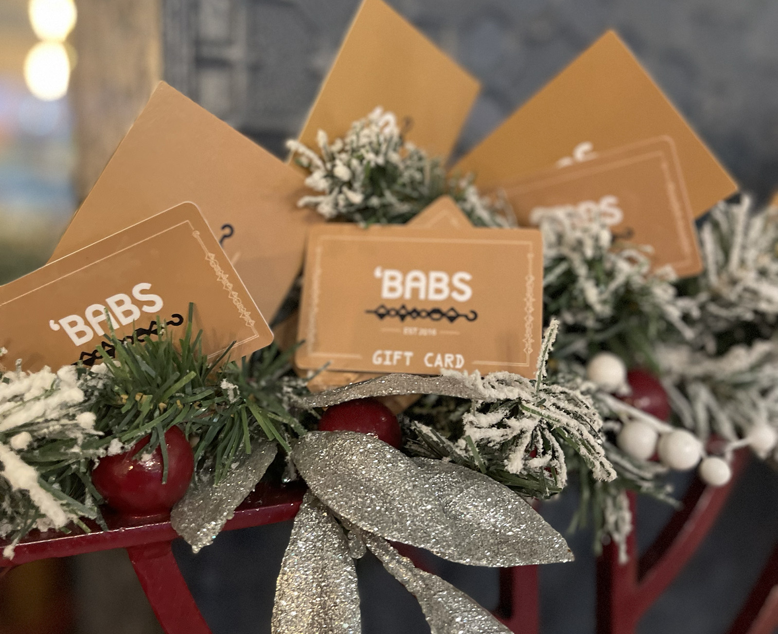 BABS GIFT CARDS