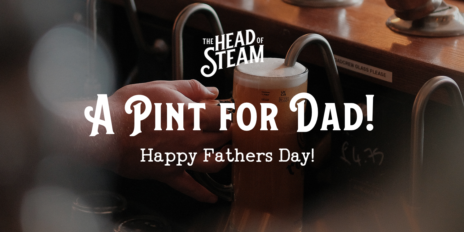 Pint for Dad!
