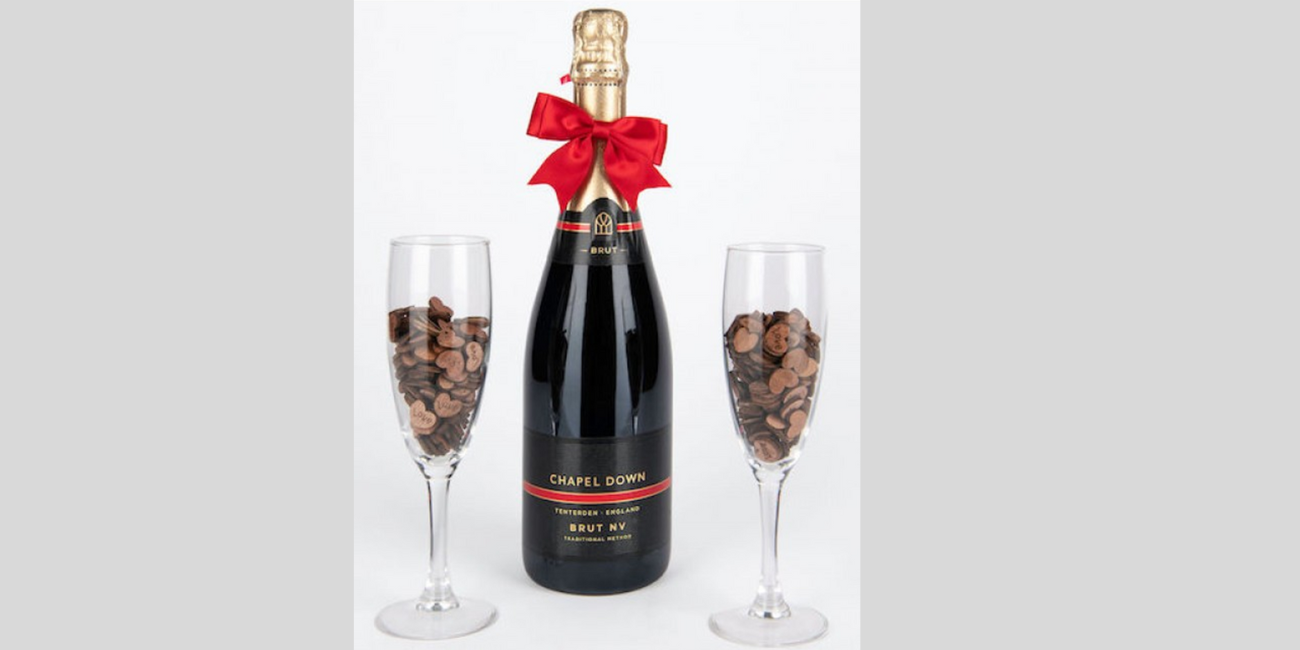 Bottle of Chapel Down Brut