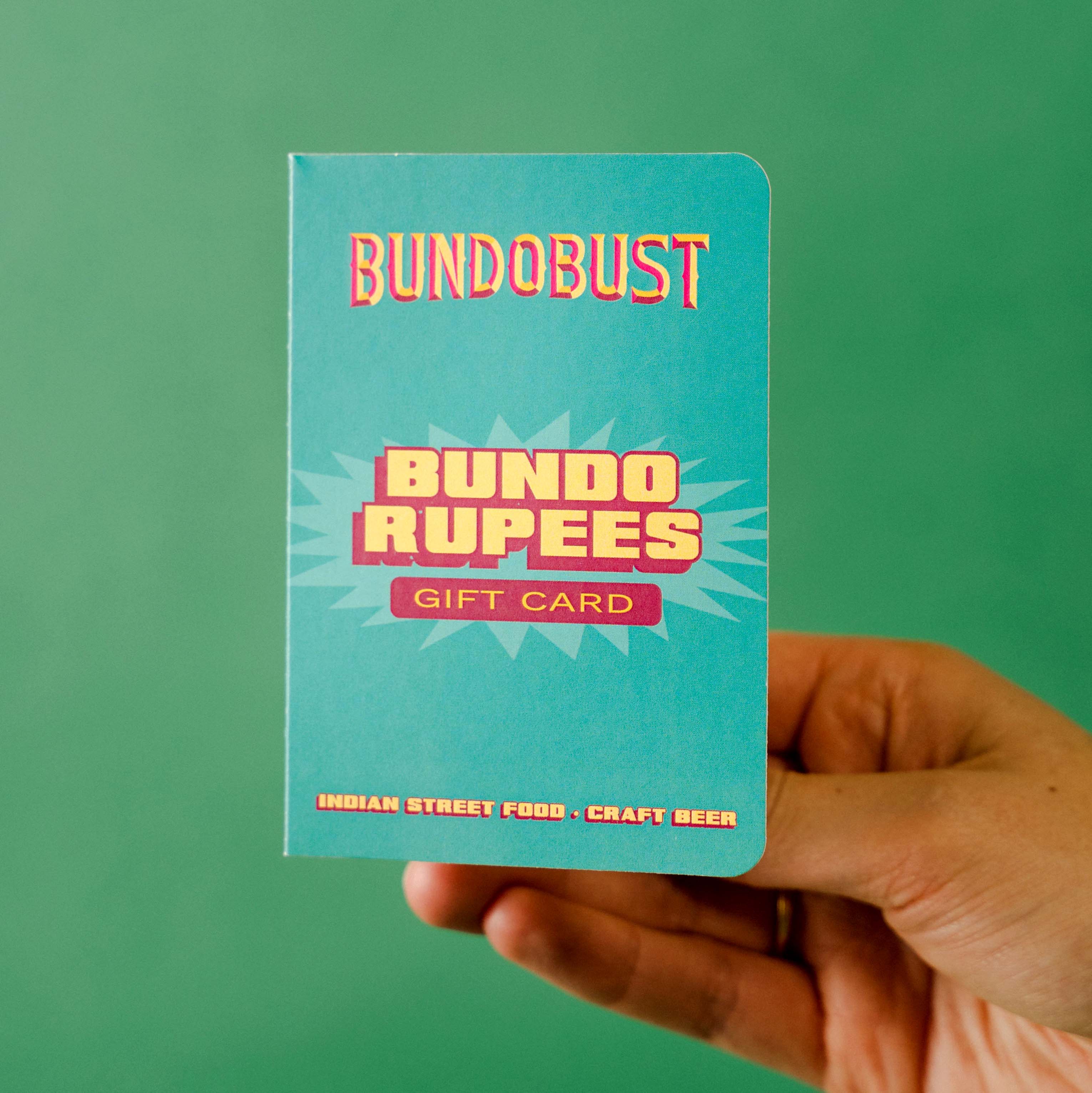 Physical Bundobust Gift Card