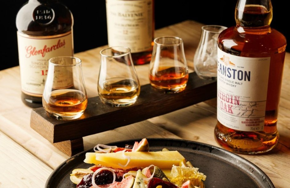 Cheese & Whisky Flight