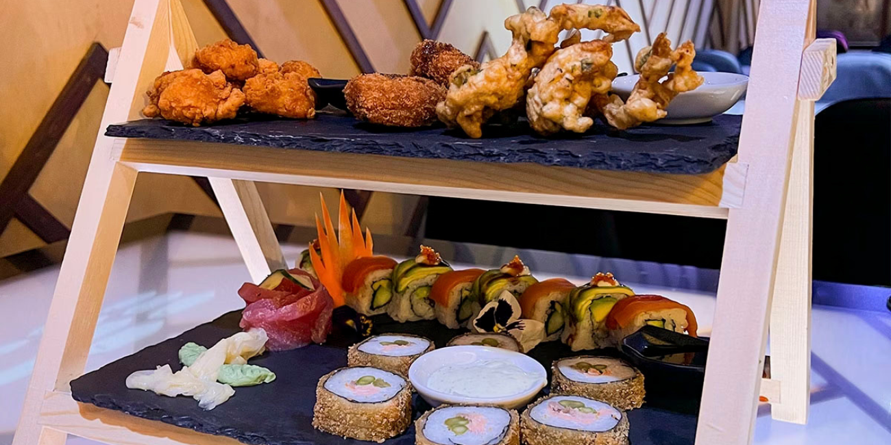 Sushi & Asian Tapas Afternoon Tea - 43% off RRP