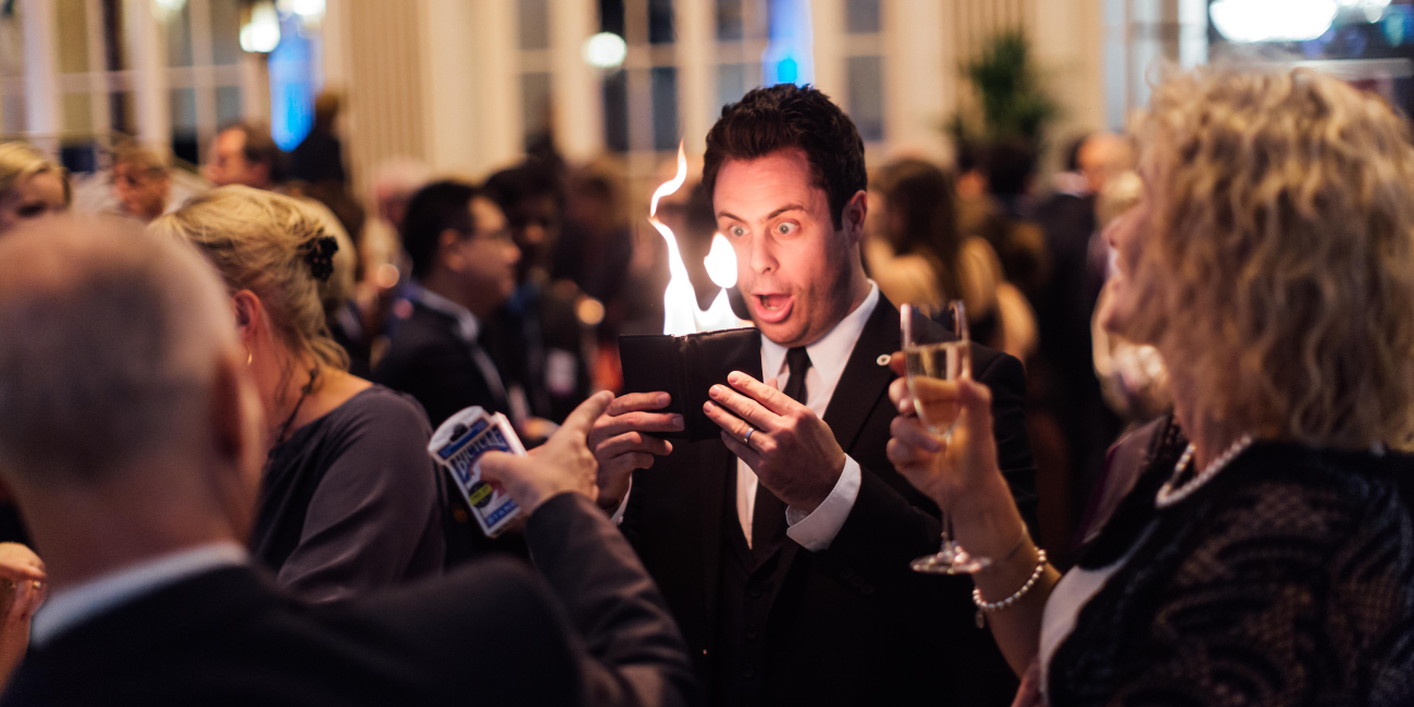 Magic Masterclass & 4 Dish Dinner with a Drink