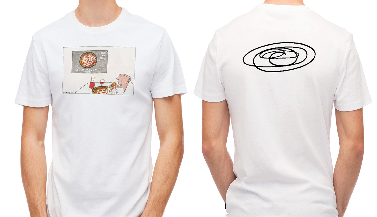 Enzo ‘You are here’ T-shirt (medium)
