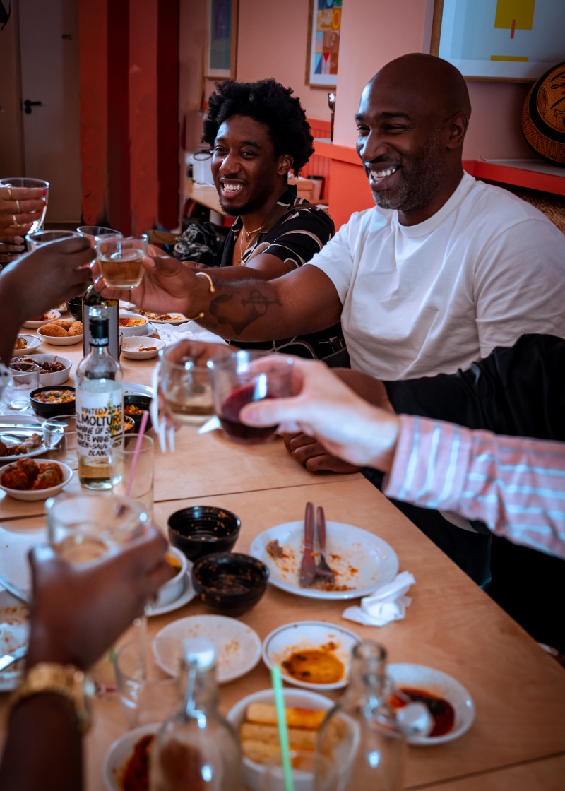 CHOP, CHAT, CHILL FEAST FOR FOUR