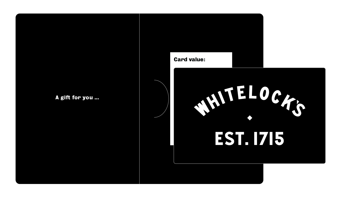 Whitelock's Gift Card