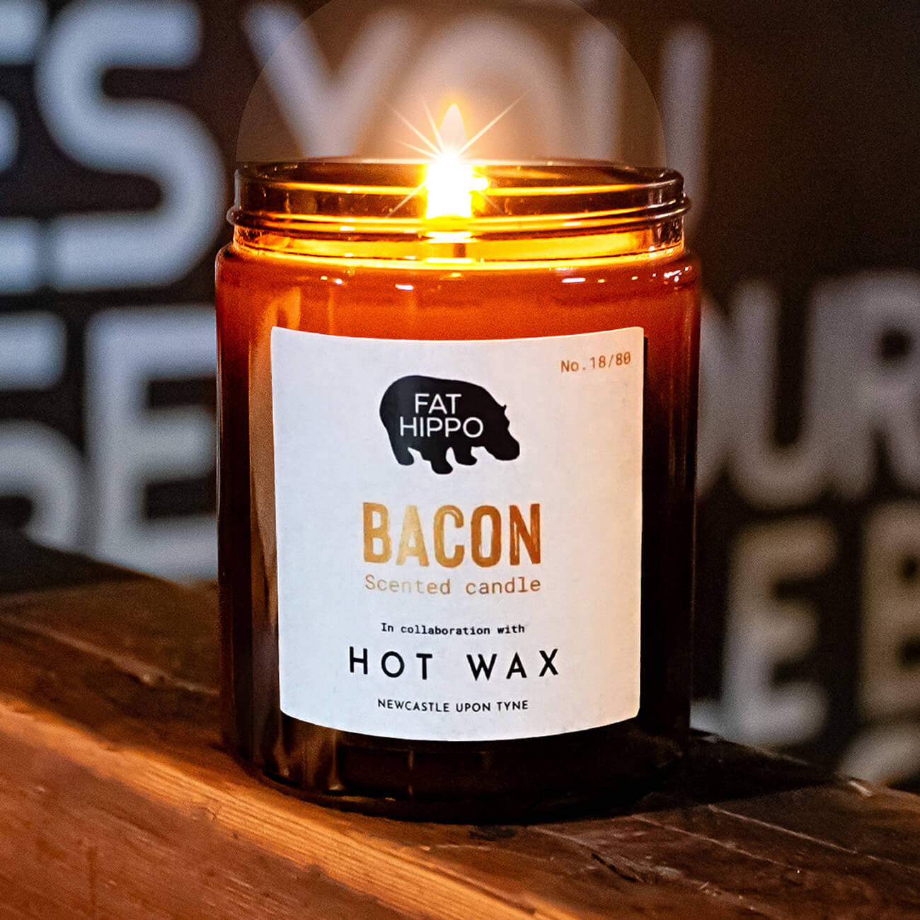 Bacon Scented Candle